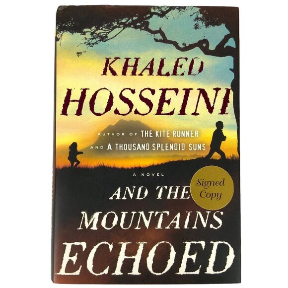Khaled Hosseini And The Mountains Echoed Signed Hardcover 2013 With Dust Jacket - Picture 1 of 12